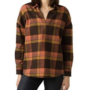 PrAna popover flannel size XS